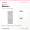 Riccar RCB-HD3 premium central vacuum bags, unpackaged product view. Available at AceVacuums.