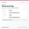 Riccar RLHC-6 supralite charcoal hepa bags, bag specification and identification graphic. Available at AceVacuums.