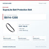 Riccar B014-1200 SupraLite Belt Protection Belt identification guide with model and part checks. Available at AceVacuums.