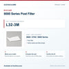 Riccar L32-3M 8000 Series Post Filter identification guide with model and part checks. Available at AceVacuums.