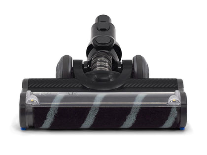 Black floor nozzle with a wide roller window, reference R65BFNOZZLE. Available at Ace Vacuums.