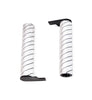 Two white wet brush rollers with dark end fittings, reference R70WBR. Available at Ace Vacuums.