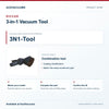 Riccar 3N1-Tool 3-in-1 Vacuum Tool identification guide with model and part checks. Available at Ace Vacuums.
