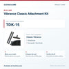 Riccar TDK-15 Vibrance Classic Attachment Kit identification guide with model and part checks. Available at AceVacuums.