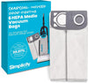 Simplicity S26 Premium Allergy HEPA Media Bags 6 Pk - S26HC 6