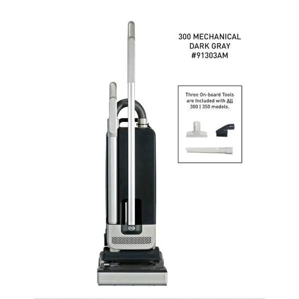 SEBO 300 Mechanical Upright Vacuum (Dark Gray) | #91303AM