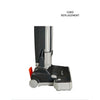 SEBO 300 Mechanical Upright Vacuum (Dark Gray) | #91303AM – hose replacement detail