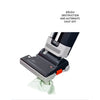 SEBO 300 Mechanical Upright Vacuum (Dark Gray) | #91303AM – floor nozzle brush-access detail