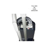 Sebo 350 MECHANICAL (Light Gray/Gray Black) Vacuum | Model 91313AM – carry-handle height marking close-up