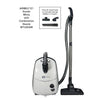 SEBO AirBelt E1 Kombi Canister Vacuum | 91602AM (White) available at Ace Vacuums