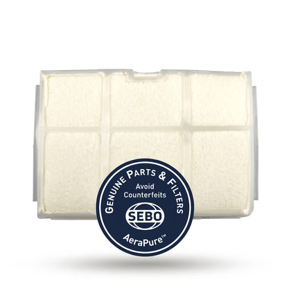 Sebo Exhaust Filter for Automatic X4/X5, X1/X2 Vacuum Cleaners #5143 available at Ace Vacuums
