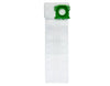 SEBO Filter Bag Box X, G, C, 300/350, 370 (8 Bags with Caps) 5093AM single filter bag with green collar, front view
