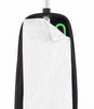 SEBO Filter Bag Box Softcase (8 Bags with Caps) 75175AM filter bag fitted in the soft case, front view