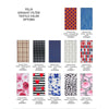 SEBO FELIX exhaust-filter textile chart showing 12 patterns and ER part references. Available at AceVacuums.