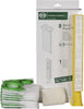 Sebo HEPA Service Box X4/X5, X1/X2 (6-Piece Carton) – 8 Bags, HEPA Microfilter & Exhaust Filter #5827A1 – bags and filters arranged beside retail box