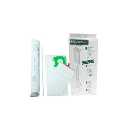 Sebo Service Box X7/X8 (6-Piece Carton) – Includes 8 Bags, Microfilter, Exhaust Filter & Sealing Strip-51828A1