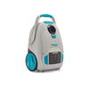 Simplicity Scout Canister Vacuum Cleaner – canister standing vertically angled view