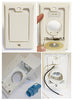 Vaculine SuperValve Inlet Cover Kit, Square Door for Beam central vacuum, available at Ace Vacuums