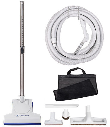 Central Vacuum 30ft Deluxe TurboCat Kit #416D