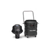 Powr-Flite Wet/Dry Tank Vacuum 15 Gallon with Poly Tank & Tool Kit – Part #PF54 – motor head removed from tank