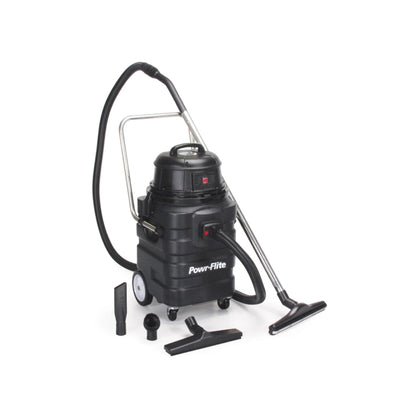 Powr-Flite Wet/Dry Tank Vacuum 15 Gallon with Poly Tank & Tool Kit – Part #PF54 available at Ace Vacuums