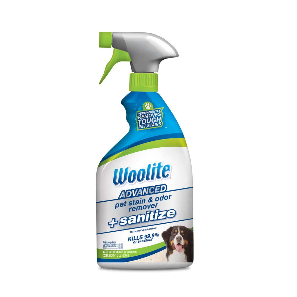 BISSELL Woolite Advanced Pet Stain Odor Remover Sanitize Acevacuums