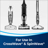 Bissell Wood Floor Formula for CrossWave & SpinWave #1929 – compatible floor-cleaning machines graphic