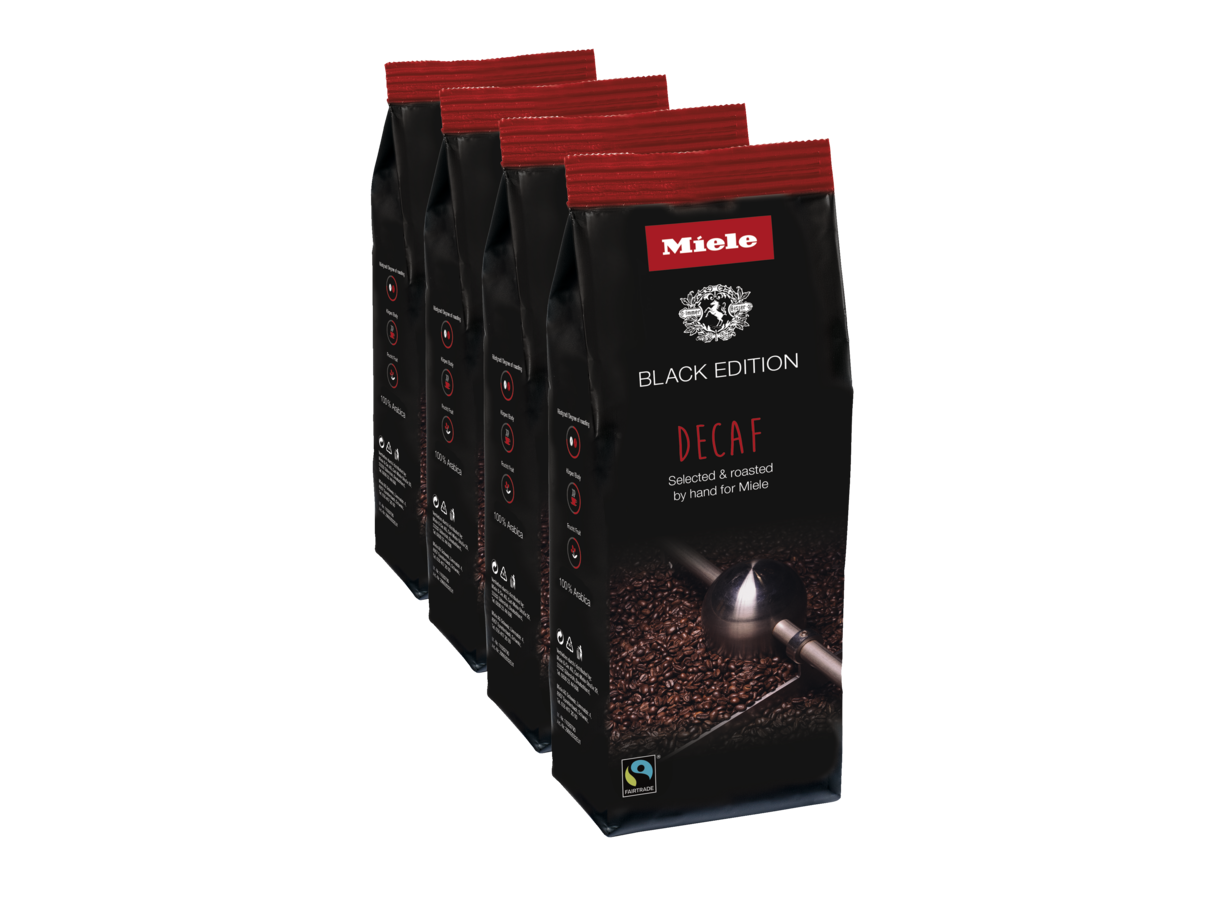 Miele Coffee Beans Black Edition DECAF  4pk