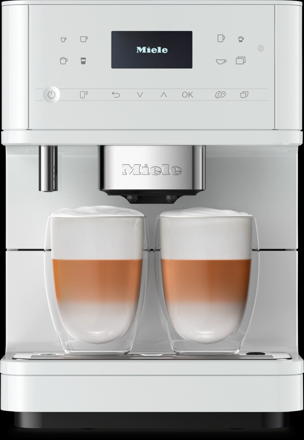 Miele CM 6160 MilkPerfection White Coffee Machine #11648170