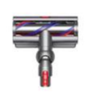 Dyson V15 Detect (Yellow/Iron) Vacuum - 447261-01 – motorized floor head front view