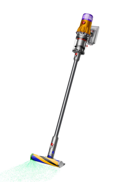 Dyson V12 Detect Slim Vacuum (Yellow/Nickel) - 447625-01 available at Ace Vacuums