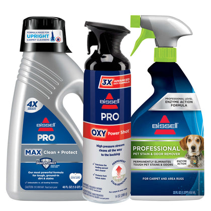 Professional Formula Kit for Upright Carpet Cleaning
