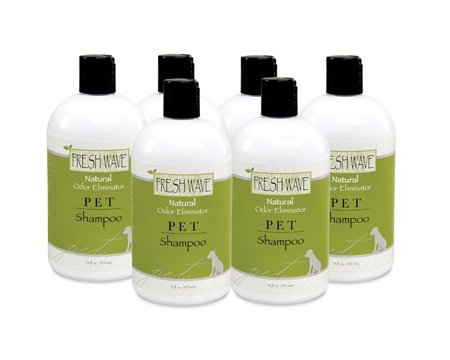 Fresh Wave Natural Pet Odor Shampoo 16 oz – 6 Pack