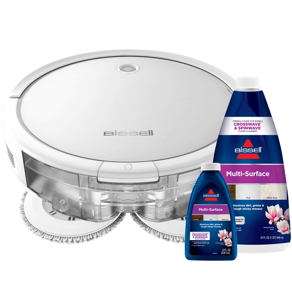 BISSELL SPINWAVE ROBOT VACUUM good AND MOP