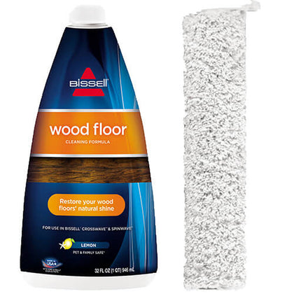 CrossWave Max Wood Floor Formula & Brush Bundle