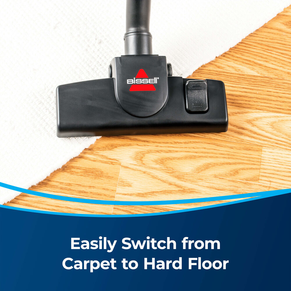 Bissell MultiClean Wet and Dry Auto Vacuum – 2035M – floor head at carpet and wood transition