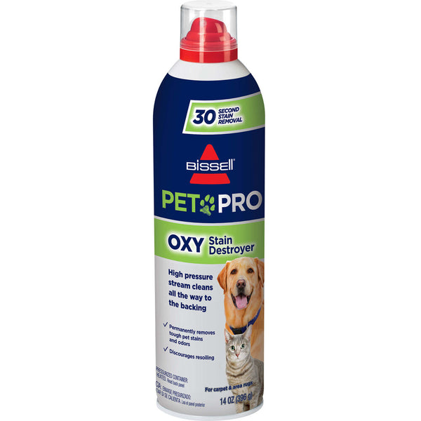 Bissell PET PRO OXY Pet Stain & Odor Remover 14 oz #1784