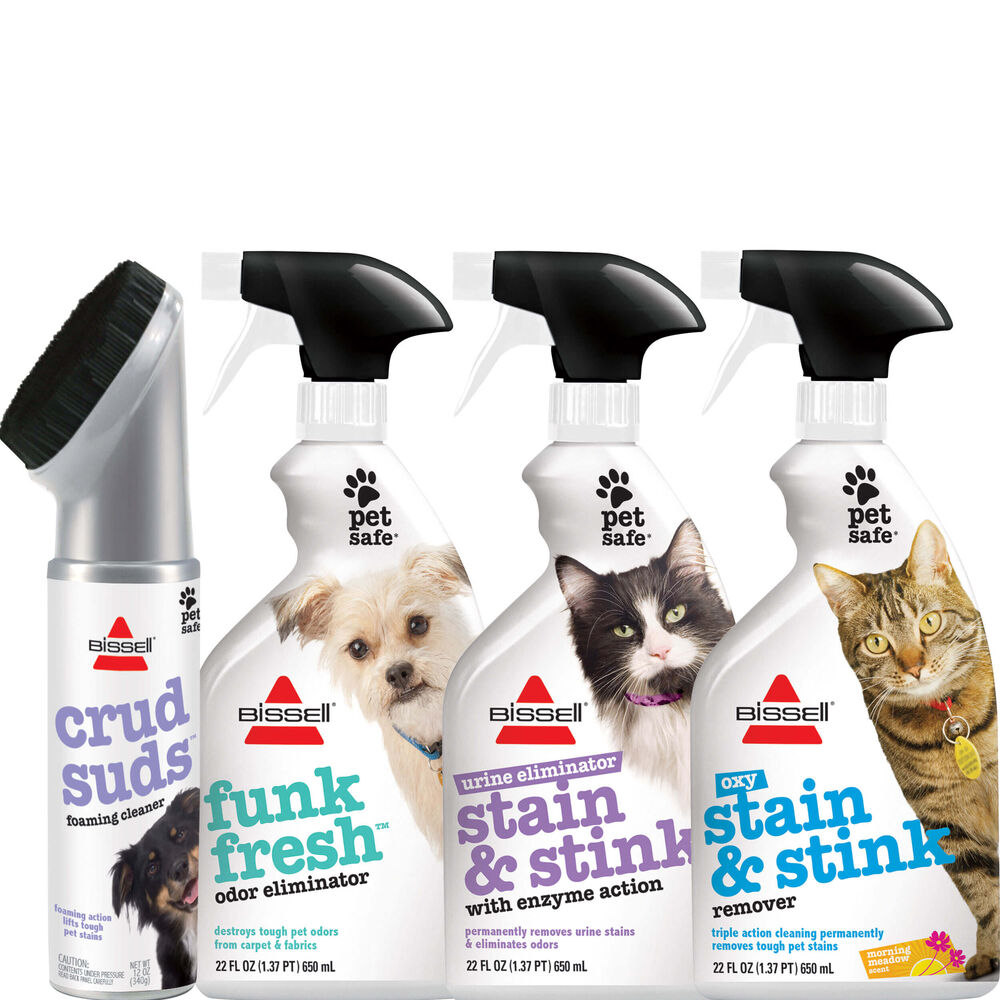 Pet Stain and Odor Remover Bundle for Cat Messes
