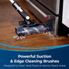Bissell PowerEdge® Cordless Stick Vacuum - 2900A – edge brushes cleaning beside cabinets