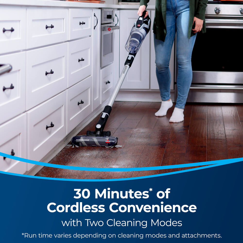 Bissell PowerEdge® Cordless Stick Vacuum - 2900A – cordless vacuum cleaning kitchen floor