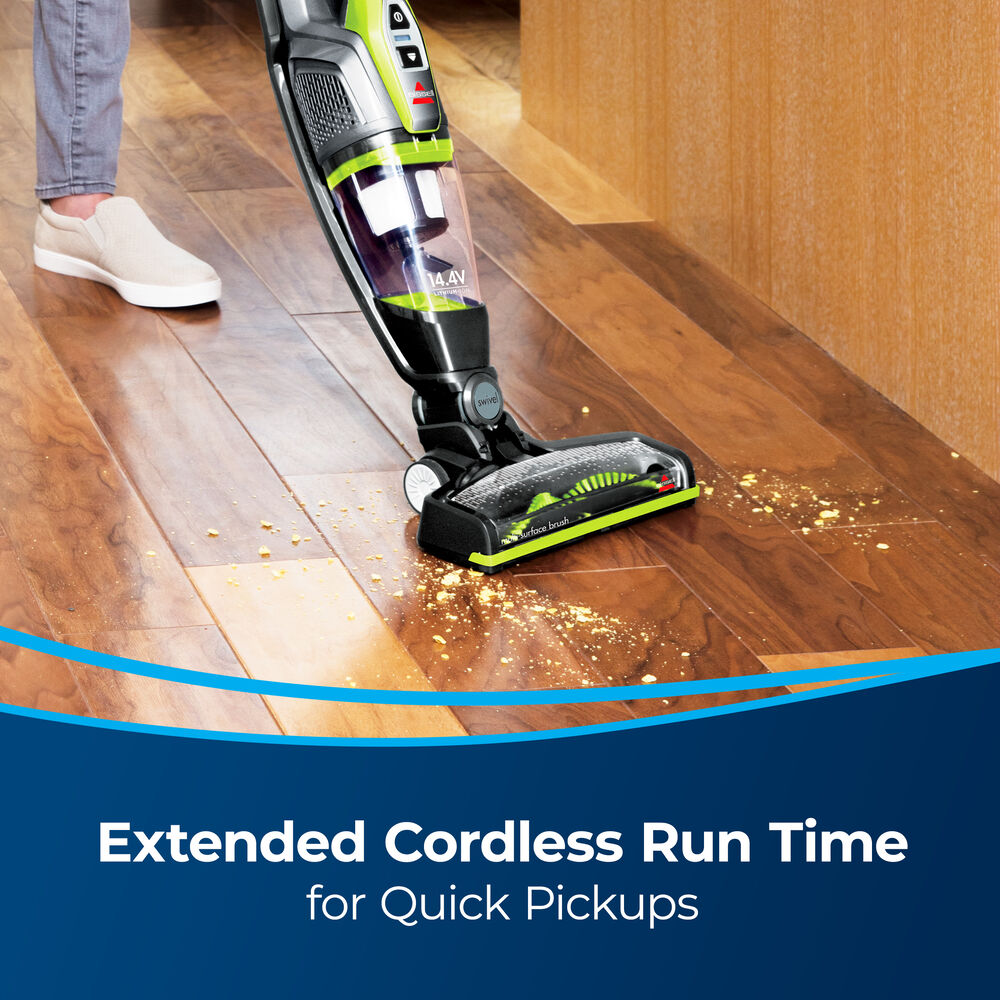 Bissell ReadyClean Cordless XRT 14.4V Stick Vacuum – 31927 – stick vacuum cleaning hard flooring