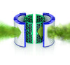 Dyson Pure Cool Purifying Tower Fan - TP04 – exploded filter illustration with green airflow arrows