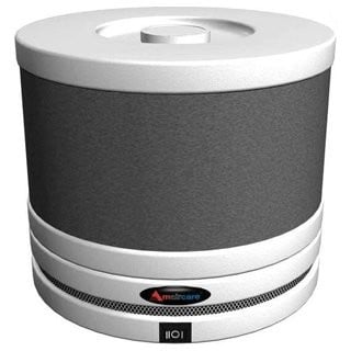AMAIRCARE ROOMAID PORTABLE HEPA AIR FILTRATION SYSTEM - White with VOC-2001301P available at Ace Vacuums