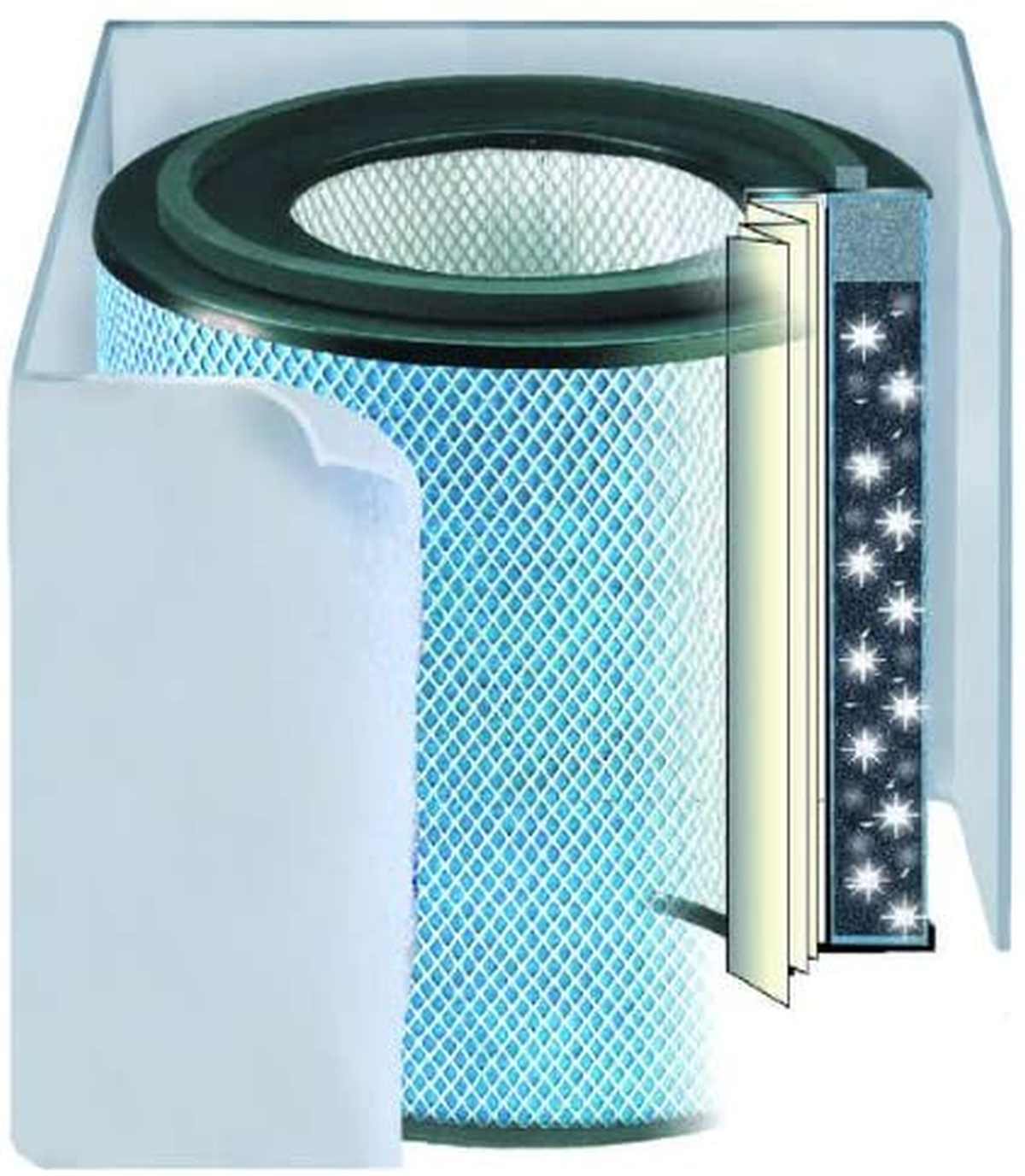 Austin Air HealthMate Plus Junior Filter Black #FR250A available at Ace Vacuums