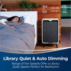 Bissell air320 Max Smart WiFi Air Purifier #2847A – purifier beside sleeping person