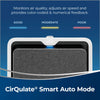 Bissell air320 Max Smart WiFi Air Purifier #2847A – air-quality indicator and control graphic