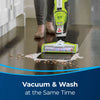 Bissell CrossWave All-in-One Multi-Surface Wet Dry Vac #1785A – vacuum-and-wash floor-cleaning demonstration