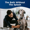 Bissell BARKBATH Dual Use Portable Dog Bath & Deep Cleaning System #2592 – dog bathing tool in use