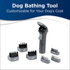 Bissell BARKBATH Dual Use Portable Dog Bath & Deep Cleaning System #2592 – dog bathing tool and comb attachments