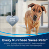 Bissell Little Green ProHeat Portable Carpet Cleaner #2513G – pet adoption support graphic